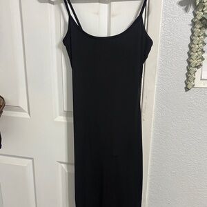 Black Spaghetti Strap Dress